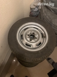 Колеса в сборе 175 / 70 / R 13, Лето, Б/у, Комплект, Легковые, Железные, отверстий - 4