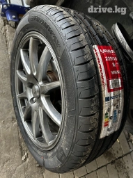 Колеса в сборе 225 / 50 / R 17, Лето, Б/у, Комплект, Легковые, Литые, отверстий - 5