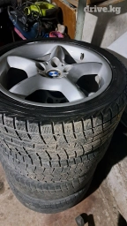 Колеса в сборе R 17, Зима, Б/у, Комплект, Легковые, Литые, отверстий - 5