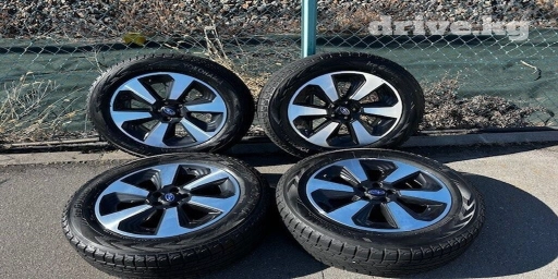 Колеса в сборе 225 / 60 / R 17, Зима, Б/у, Комплект, Легковые, Литые, отверстий - 5