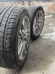 Колеса в сборе 235 / 45 / R 18, Лето, Б/у, Комплект, Легковые, отверстий - 4