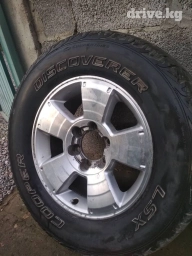 Колеса в сборе 265 / 65 / R 17, Всесезонная, Б/у, Комплект, Внедорожные (АТ/МТ), Литые, отверстий - 6