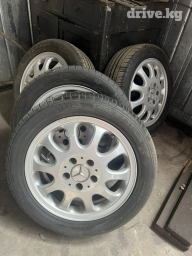 Колеса в сборе 195 / 55 / R 16, Лето, Б/у, Комплект, Легковые