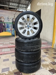 Колеса в сборе 245 / 45 / R 18, Лето, Б/у, Комплект, Легковые, Литые, отверстий - 5