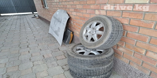 Колеса в сборе R 15, Зима, Б/у, Комплект, Легковые, Литые, отверстий - 4