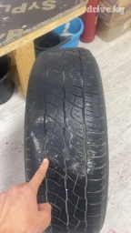 Колеса в сборе R 15, Всесезонная, Б/у, Запаска, Внедорожные (АТ/МТ), Железные