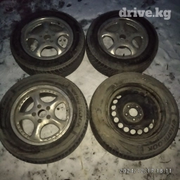 Колеса в сборе 205 / 60 / R 16, Всесезонная, Б/у, Комплект, Легковые, отверстий - 5