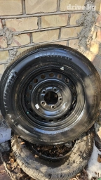 Колеса в сборе 255 / 70 / R 18, Всесезонная, Б/у, Запаска, Внедорожные (АТ/МТ), Железные, отверстий - 5