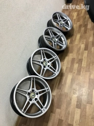 Колеса в сборе 205 / 50 / R 17, Лето, Б/у, Комплект, Легковые, Литые, отверстий - 5