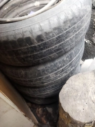 Колеса в сборе 175 / 70 / R 13, Лето, Б/у, Комплект, Легковые, Железные, отверстий - 4