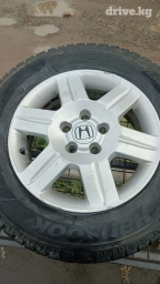 Колеса в сборе 215 / 65 / R 16, Зимняя шипованная, Б/у, Комплект, Легковые, Литые, отверстий - 5