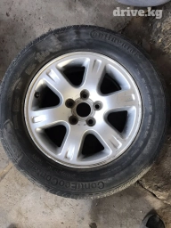 Колеса в сборе 235 / 60 / R 16, Б/у, 1 шт, Внедорожные (АТ/МТ), отверстий - 5