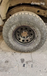 Колеса в сборе 315 / 70 / R 17, Лето, Б/у, Комплект, Внедорожные (АТ/МТ), Железные, отверстий - 6