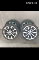 Колеса в сборе 215 / 45 / R 18, Лето, Б/у, Комплект, отверстий - 5