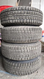 Колеса в сборе 185 / 65 / R 15, Зима, Б/у, Комплект, Легковые, Литые, отверстий - 4