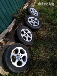 Колеса в сборе 205 / 65 / R 15, Зима, Б/у, Комплект, Легковые, Литые, отверстий - 4