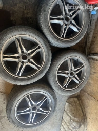 Колеса в сборе 205 / R 16, Зима, Б/у, Комплект, Легковые, Литые, отверстий - 5