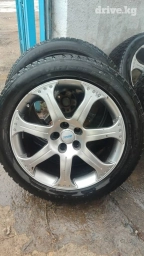 Колеса в сборе 255 / 50 / R 20, Зима, Б/у, Комплект, Литые, отверстий - 5