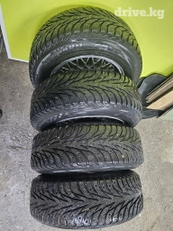 Колеса в сборе 195 / 65 / R 15, Зимняя шипованная