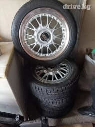 Колеса в сборе 225 / 45 / R 17, Зима, Б/у, Комплект, Легковые, Литые, отверстий - 5