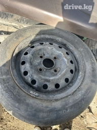 Колеса в сборе 175 / 70 / R 14, Лето, Б/у, Комплект, Легковые, Железные, отверстий - 4