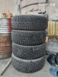 Колеса в сборе 215 / 60 / R 16, Зима, Б/у, Комплект, Легковые, Литые, отверстий - 5