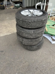 Колеса в сборе 205 / 65 / R 16, Всесезонная, Б/у, Комплект, Легковые, Литые, отверстий - 5