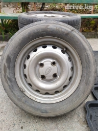 Колеса в сборе 175 / 60 / R <13, Б/у, Комплект, Легковые, Железные, отверстий - 4