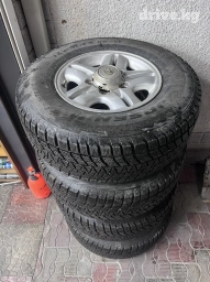 Колеса в сборе 260 / 70 / R 16, Зима, Б/у, Комплект, Внедорожные (АТ/МТ), Литые, отверстий - 5