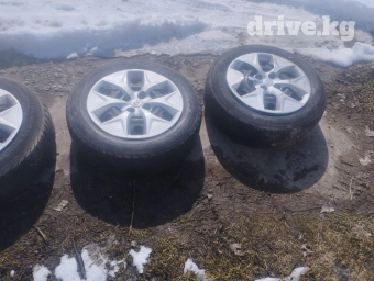 Колеса в сборе 185 / 65 / R 15, Всесезонная, Б/у, Комплект, Легковые, Железные, отверстий - 4