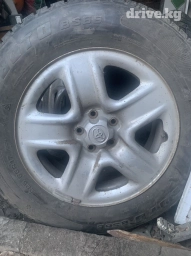 Колеса в сборе 225 / 65 / R 17, Зима, Б/у, Комплект, Внедорожные (АТ/МТ), Железные, отверстий - 5