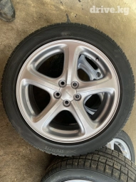 Колеса в сборе 225 / 45 / R 17, Зима, Б/у, Комплект, Легковые, Литые, отверстий - 5