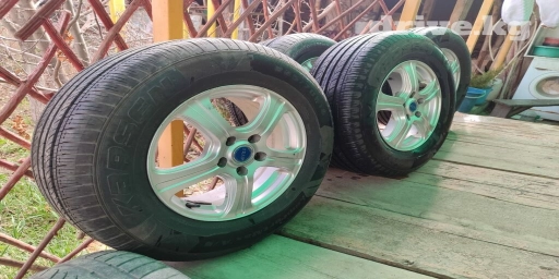 Колеса в сборе 225 / 70 / R 16, Лето, Б/у, Комплект, отверстий - 5