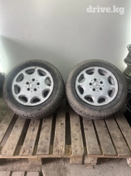 Колеса в сборе 195 / 65 / R 15, Всесезонная, Б/у, Комплект, Легковые, Литые, отверстий - 5