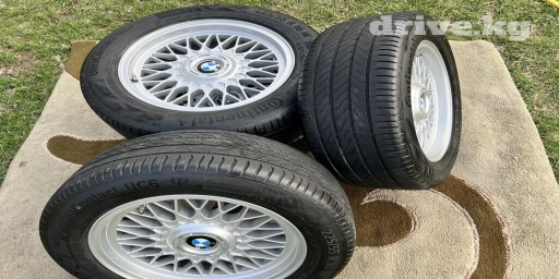 Колеса в сборе 225 / 55 / R 16, Лето, Б/у, Комплект, Легковые, Литые, отверстий - 5