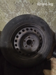 Колеса в сборе 195 / R 16, Б/у, 1 шт