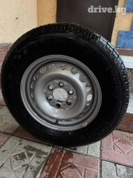 Колеса в сборе 235 / 65 / R 16, Лето, Новый, Запаска, Легкий коммерческий транспорт (C/LT), Железные, отверстий - 6