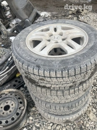 Колеса в сборе 195 / 65 / R 15, Зима, Б/у, Комплект, Легковые, Литые, отверстий - 5