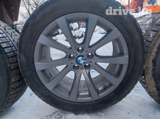 Колеса в сборе 245 / 55 / R 19, Зима, Б/у, Комплект, Внедорожные (АТ/МТ), Литые, отверстий - 5