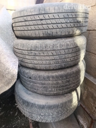 Колеса в сборе 205 / 70 / R 15, Лето, Б/у, Комплект, Легковые