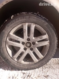 Колеса в сборе 205 / 55 / R 16, Зимняя шипованная, Б/у, Комплект, Легковые, отверстий - 5