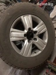 Колеса в сборе 275 / 65 / R 18, Зима, Б/у, Комплект, Внедорожные (АТ/МТ), Литые, отверстий - 5