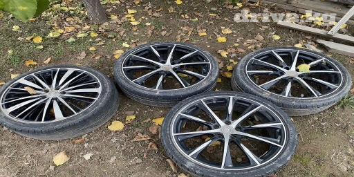 Колеса в сборе R 20, Б/у, Литые, отверстий - 5