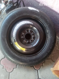 Колеса в сборе R 16, Всесезонная, Б/у, 1 шт, Легковые, Железные, отверстий - 5