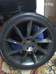 Колеса в сборе 245 / R 20, Лето, Б/у, Комплект, Легковые, Литые, отверстий - 5