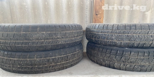 Колеса в сборе 215 / 55 / R 17, Зима, Б/у, Комплект, Легковые