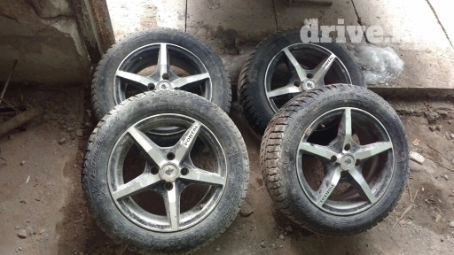 Колеса в сборе R 14, Зима, Комплект, Литые