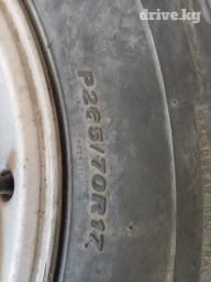 Колеса в сборе 265 / 70 / R 17, Лето, Б/у, Комплект, Внедорожные (АТ/МТ), Литые, отверстий - 6