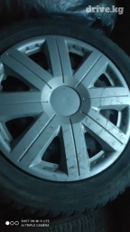 Колеса в сборе 205 / 55 / R 16, Б/у, Комплект, Легковые, Железные, отверстий - 6