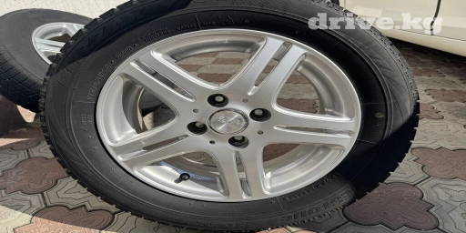 Колеса в сборе 175 / 65 / R 14, Зима, Б/у, Комплект, Легковые, Литые, отверстий - 4